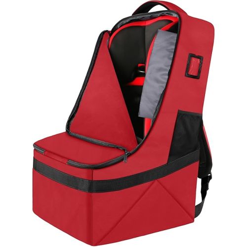 YOREPEK Carseat Travel Bag for Airplane, Padded Car Seat Travel Bag