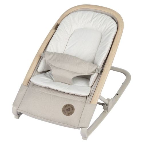 Maxi-Cosi Kori 2-in-1 Baby Rocker - Classic Oat: Reclining Seat, Easy Transport And Storage, Machine Washable Pad, 3-Point Crotch Restraint