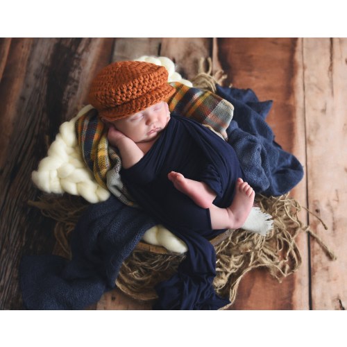49 colors baby boy hat Irish wool newsboy hospital cap for fall coming home outfit newborn autumn photo prop larger sizes orange pumpkin