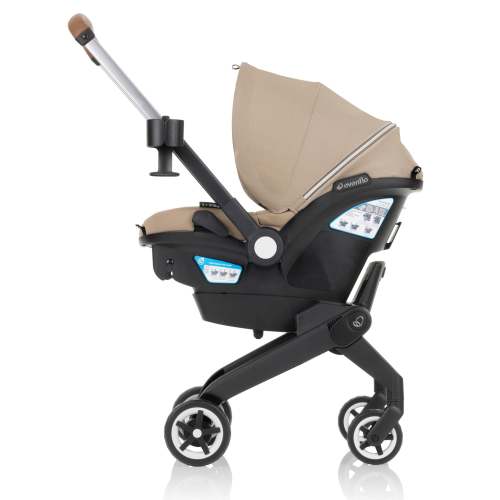 Shyft DualRide Infant Car Seat Stroller Combo with Carryall Storage (Topaz)