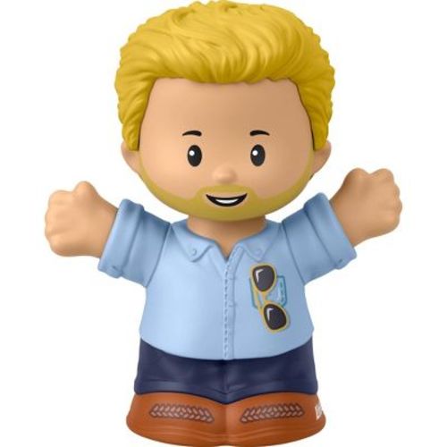 Fisher-Price Little People Sunglasses Dad Figure: Developmental Toy for Toddlers & Kids