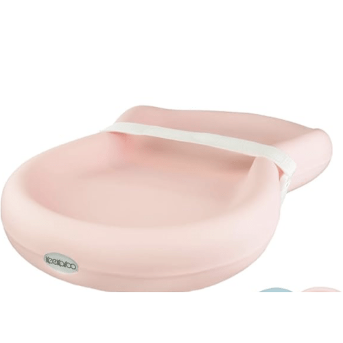 Keekaroo Peanut Changer Baby Pink– The Original Made in USA Easy-to-Clean Changing pad and The only Shell Over Foam, Fully impermeable to Fluid - Limited Edition Color