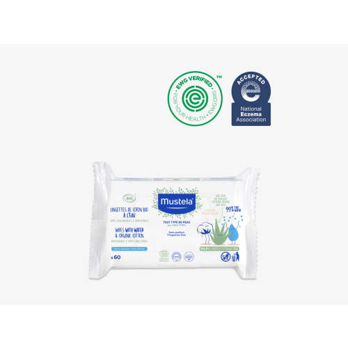 Organic Water Wipes with Cotton and Aloe