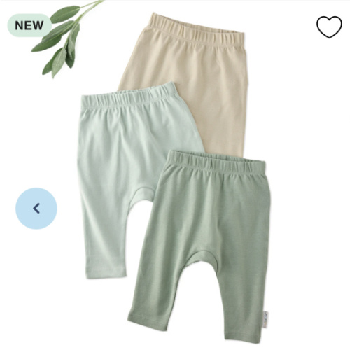 HARLOWE 3-Pack Harem Baby Pants