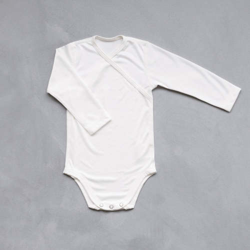 pure silk baby bodysuit (special order)