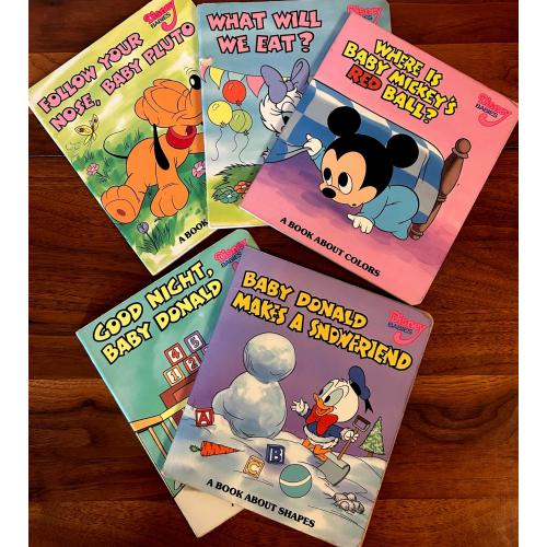 Vintage Disney Babies Books - 2 Sets of 5 Books - You Choose Your Favorite