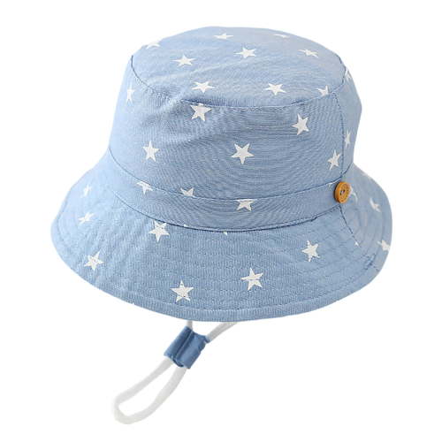 TEDOYE Kids Sun Hat For Boys Summer Lightweight Fisherman Cap Toddler Baby Sun Wide Brim Outdoor Casual Breathable Wear, 2-4 Years