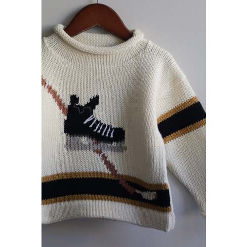 Roll Neck Hockey Sweater – Caline for Kids