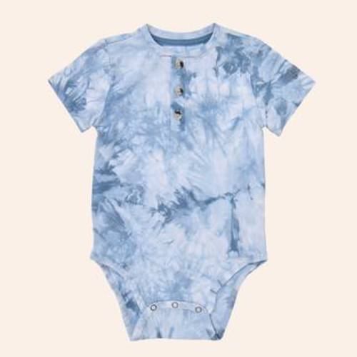 Tie Dye Henley Onesie – Young Days