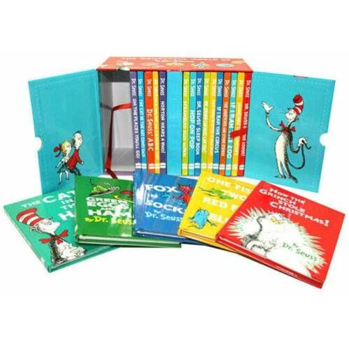 The Wonderful World of Dr. Seuss 20 Reading Books Collection Gift Box Set