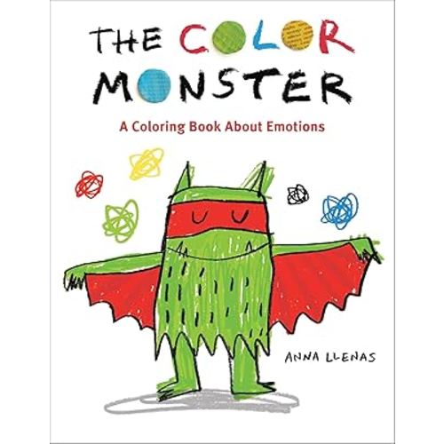 The Color Monster: A Coloring Book About Emotions