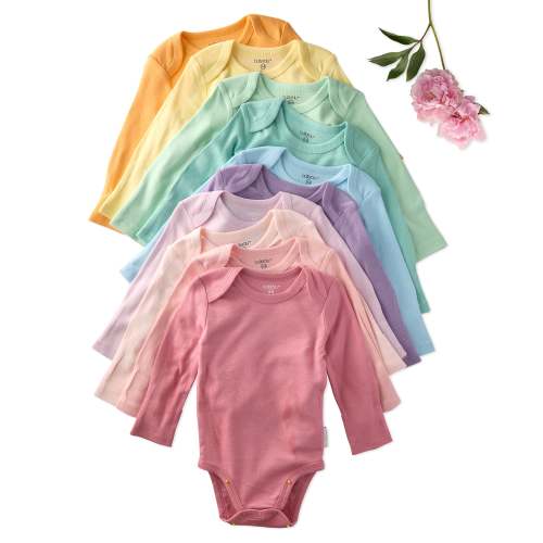 BLAKE 10-Pack Long Sleeve Bodysuit