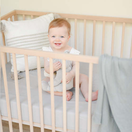 Simply Organic Bamboo Baby Crib Sheets | Soft & Hypoallergenic
