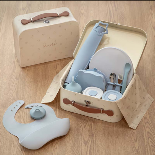 First Bites Gift Set (Ether/Sky Blue)