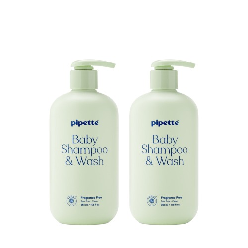 Fragrance-Free Baby Shampoo + Wash Duo