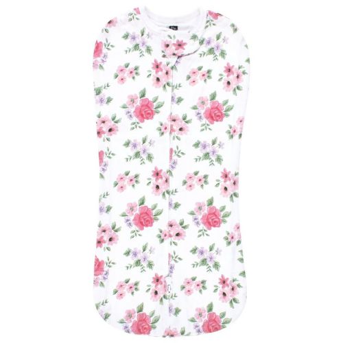 Hudson Baby Infant Girl Sleep Pod, Vintage Floral, 0-2 Months