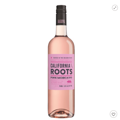 Pink Moscato Wine - 750ml Bottle - California Roots™