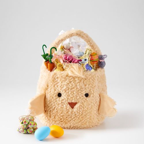 Plush Animal Easter Basket