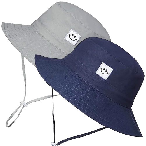 55cube Toddler Sun Hat Beach Bucket Hat for Girls Boys Toddlers