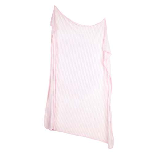 Swaddle Blanket in Small Sakura Stripe