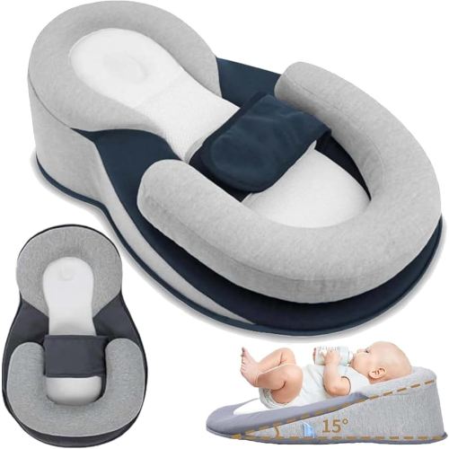 Rest Nest Baby Bed Acid Reflux with Strap, 2025 New Keesley Restnest Baby Bed (Regular)