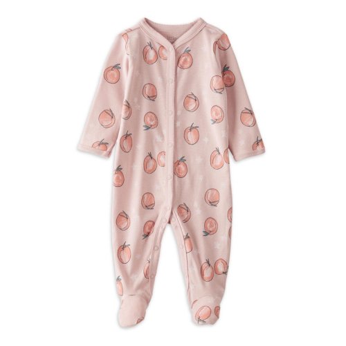 Little Planet by Carter's Baby Girl Organic Long Sleeve Zip Up Sleep 'N Play (Newborn-9 Month)