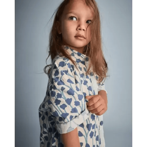 Toddler Boy Button-Down Short-Sleeve Shirt in Wildflower Print - Cream - Otter Avenue | Carter's