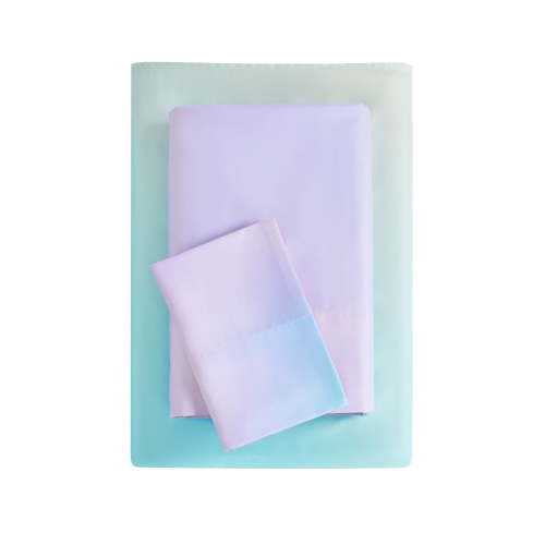Your Zone Kids Super Soft Microfiber Sheet Set, Ombre, Twin, 3 Piece