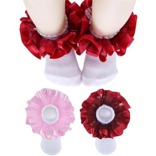 Little Baby Girl Princess Lace Ruffles Socks Set
