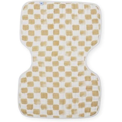 Little Unicorn Cotton Muslin Burp Cloth - Adobe Checker