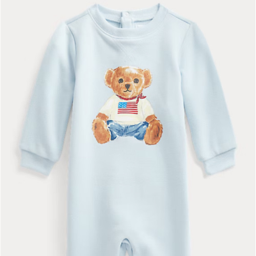 Polo Bear Fleece Coverall