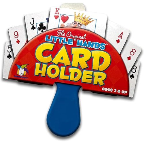 Gamewright The Original Little Hands Playing Card Holder for Kids, Ages 3+