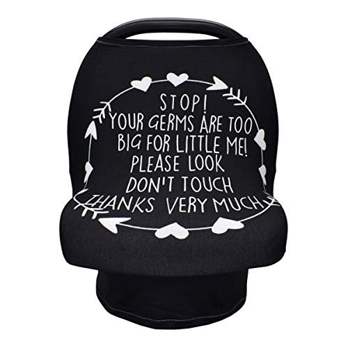 Nursing Cover/Car Seat Canopy (No Touch Sign)
