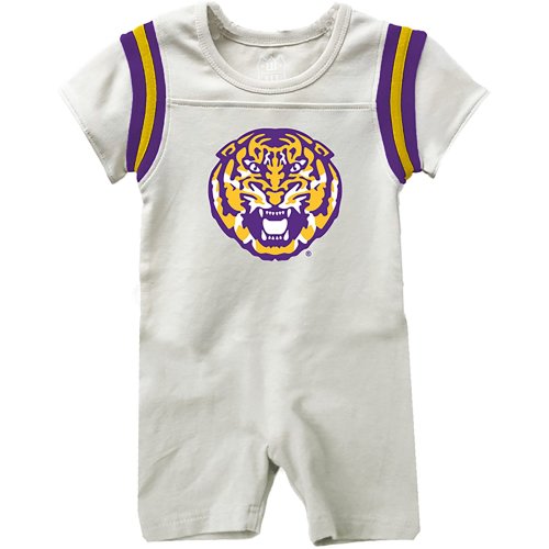 Wes & Willy Infant Boys' Louisiana State University Primary Logo Romper