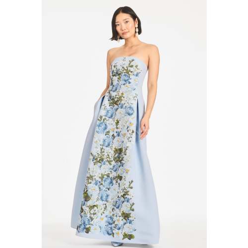 LARISA GOWN in SKY BLUE CASCADE | Sachin & Babi