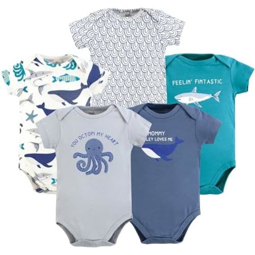 Luvable Friends Touched by Nature Bodysuits 5pk