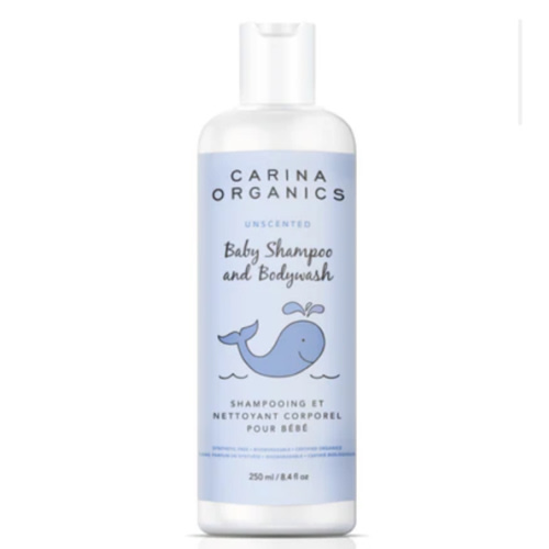 Baby Shampoo & Body Wash (Unscented) – Carina Organics