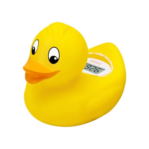 b&h Digital Duckling Baby Bath Thermometer, Infant Safe Floating Water Temperature Thermometer and Baby Bath Time Toy – Easy to Read Display | BPA-Free