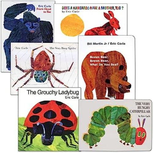 Eric Carle English Book Set - Set of 6
