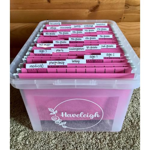 Childrens Keepsake Memory Box Tote