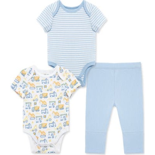 3-Peice Bodysuit & Leggings Set, 6M