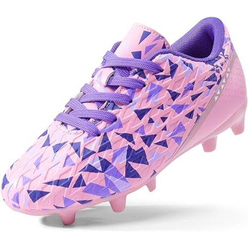 DREAM PAIRS Boys Girls Soccer Cleats