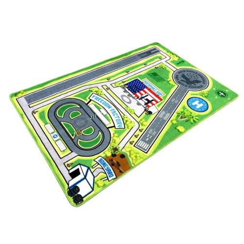 NEW Freedom Factory/Drag Strip Playmat Rug