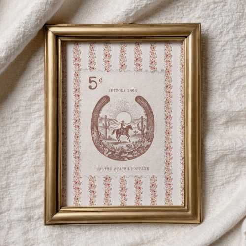 Western Wall Art Printable Vintage Coquette Cowboy Americana Digital Download Rustic Wall Decor Gift Housewarming Dorm Room Country Girl