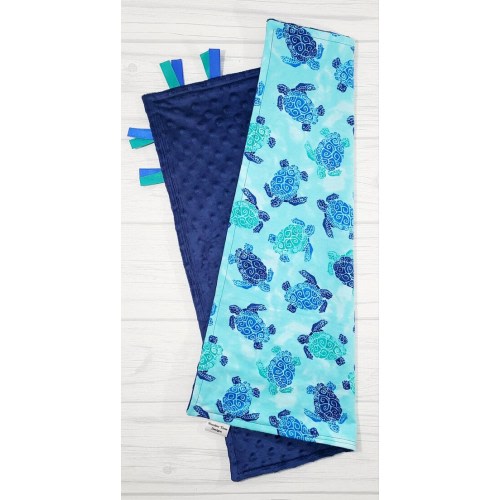Sea Turtle Baby Lovey Blanket . Sea Turtle Baby Shower Gift. - Etsy