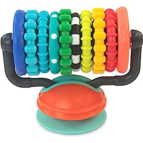 Sassy Eco Rings Around Tray Toy | Made Green with Plant-Based Plastic | 6+ Months