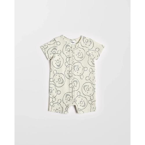 Baby Disney Organic Cotton Waffle Romper - Kmart
