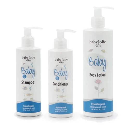 Baby Jolie Baby Bath Shampoo, Conditioner & Lotion Bundle