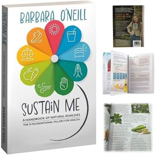 Sustain Me 2025 by Barbara O'Neill Comprehensive Guide to Natural Remedies Barbara O'Neill Book