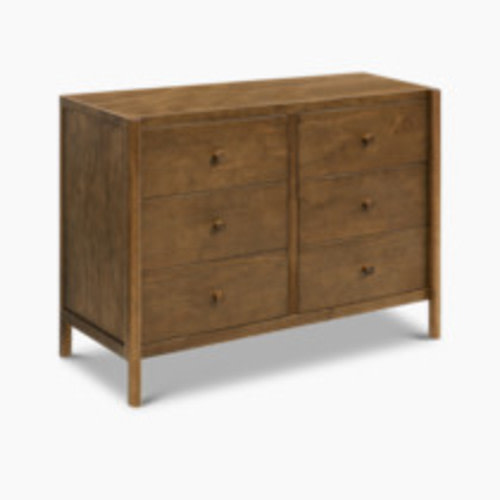 daVinci Birdie 6-Drawer Dresser - Walnut
